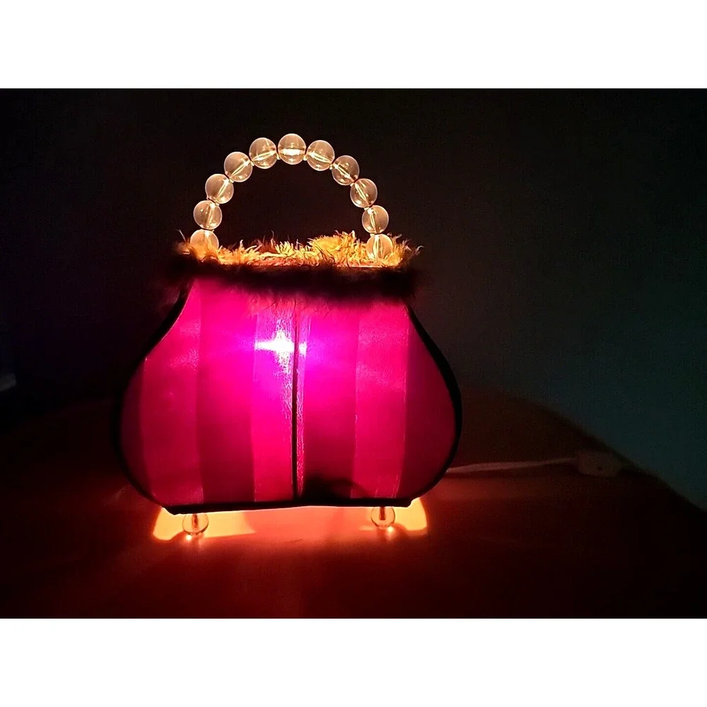 Vintage Handbag‎ Lamp Boutique Chic